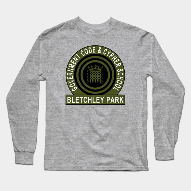 Bletchley Park Long Sleeve T-Shirt by Lyvershop
